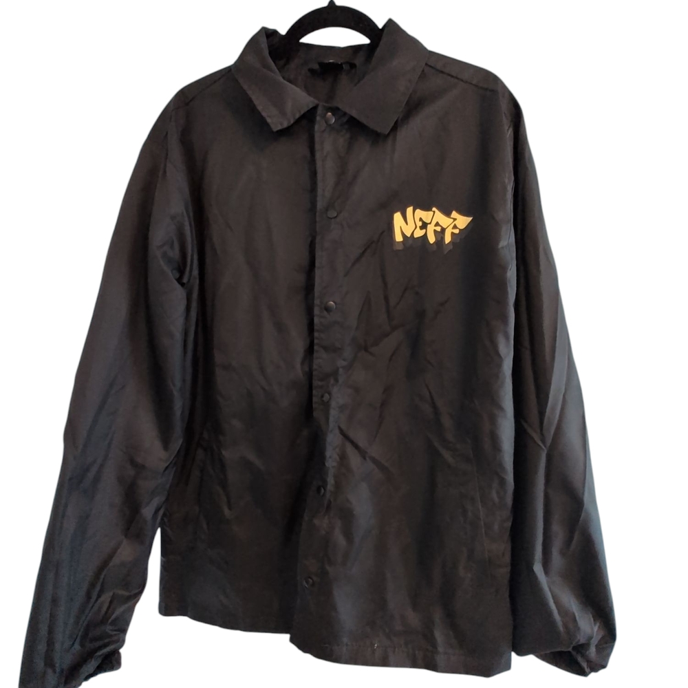 Neff Black Lightweight Coach Jacket